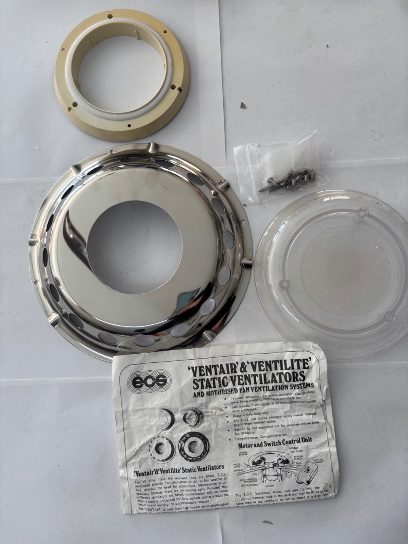 Stainless steel ventilite