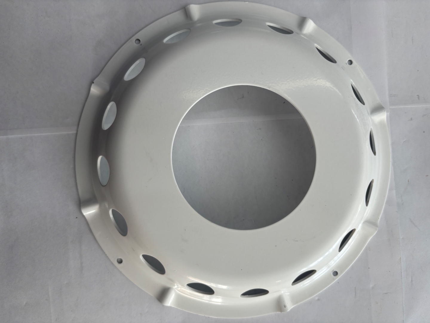 White aluminium ventilite